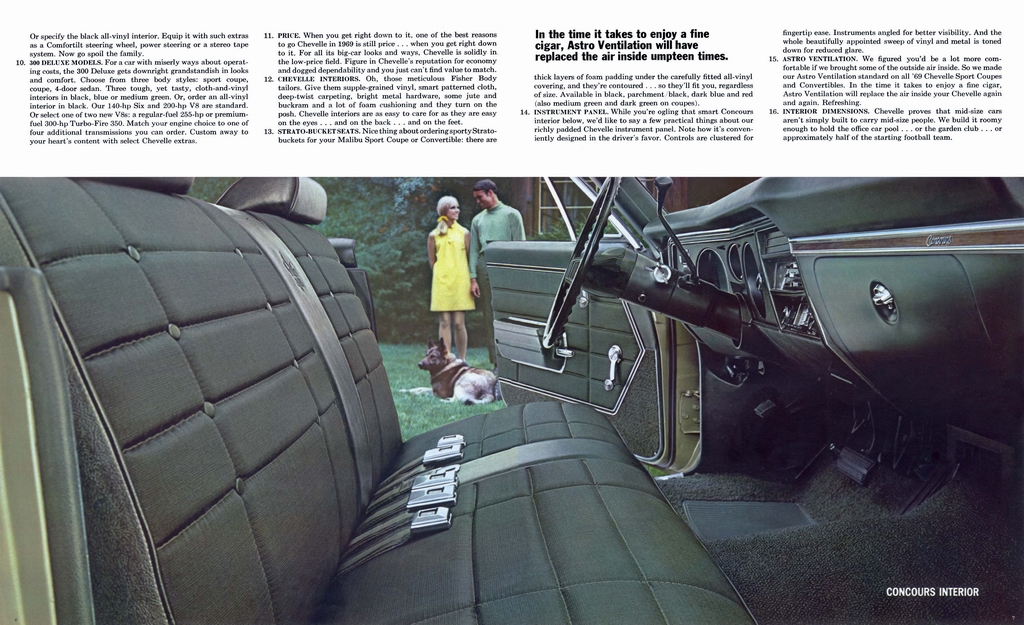 1969 Chev Chevelle Brochure Page 9